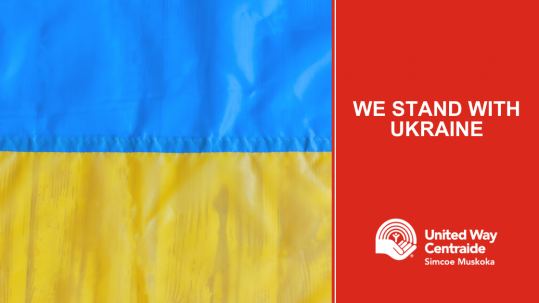 United Way Simcoe Muskoka Stands with Ukraine