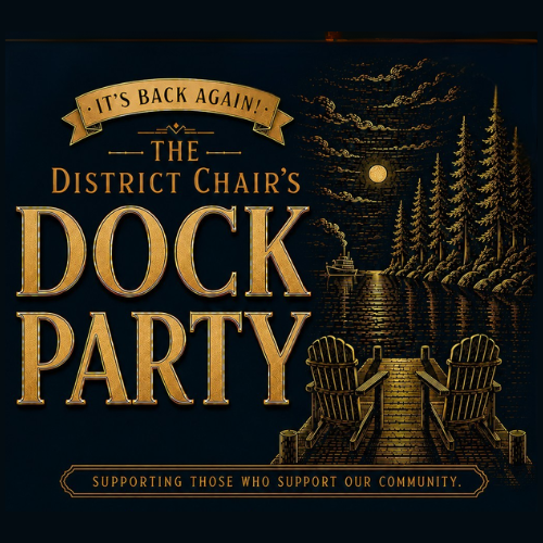 Hyperlinks to purchase tickets for the District Chair's Dock Party
